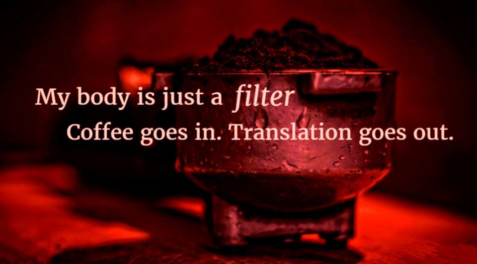 body is coffee filter