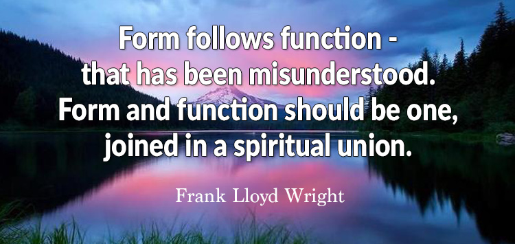 form follows function