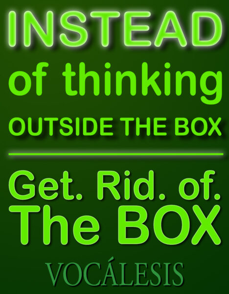 Get Rid of the Box