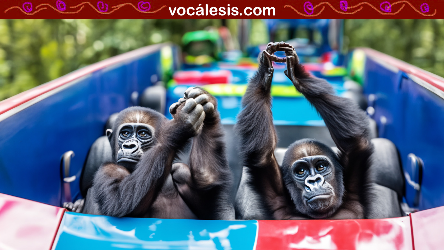 Vocalesis Traductores Summer AI baby gorilla rollercoaster