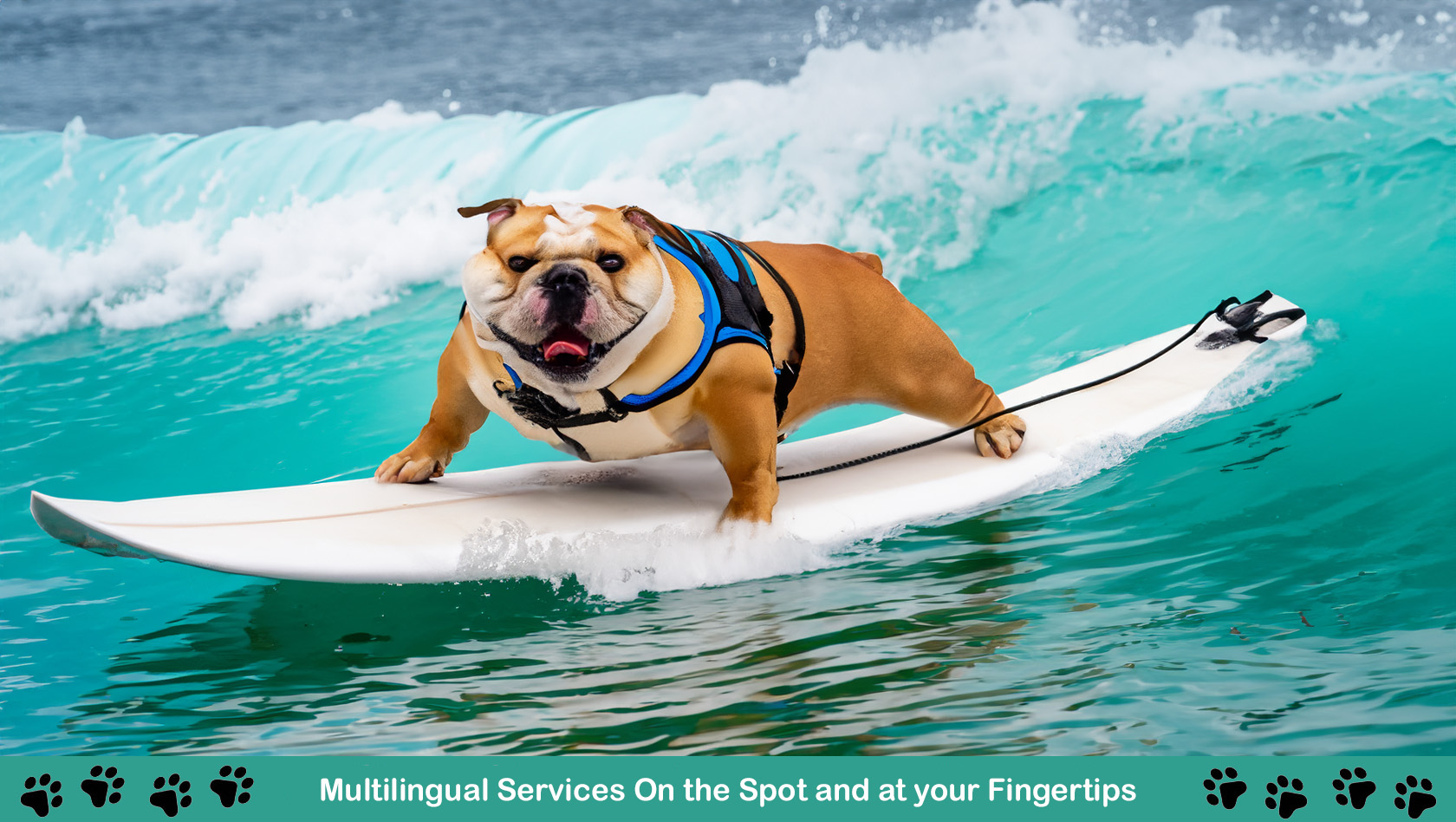 Vocalesis Interpreters Summer AI beach dogs surfing